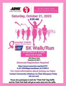 Making Strides Against  Breast Cancer